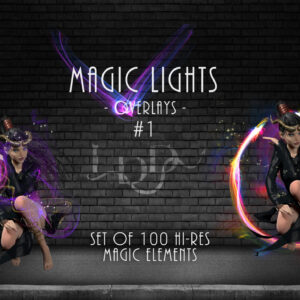 Magic Lights 01 Overlays